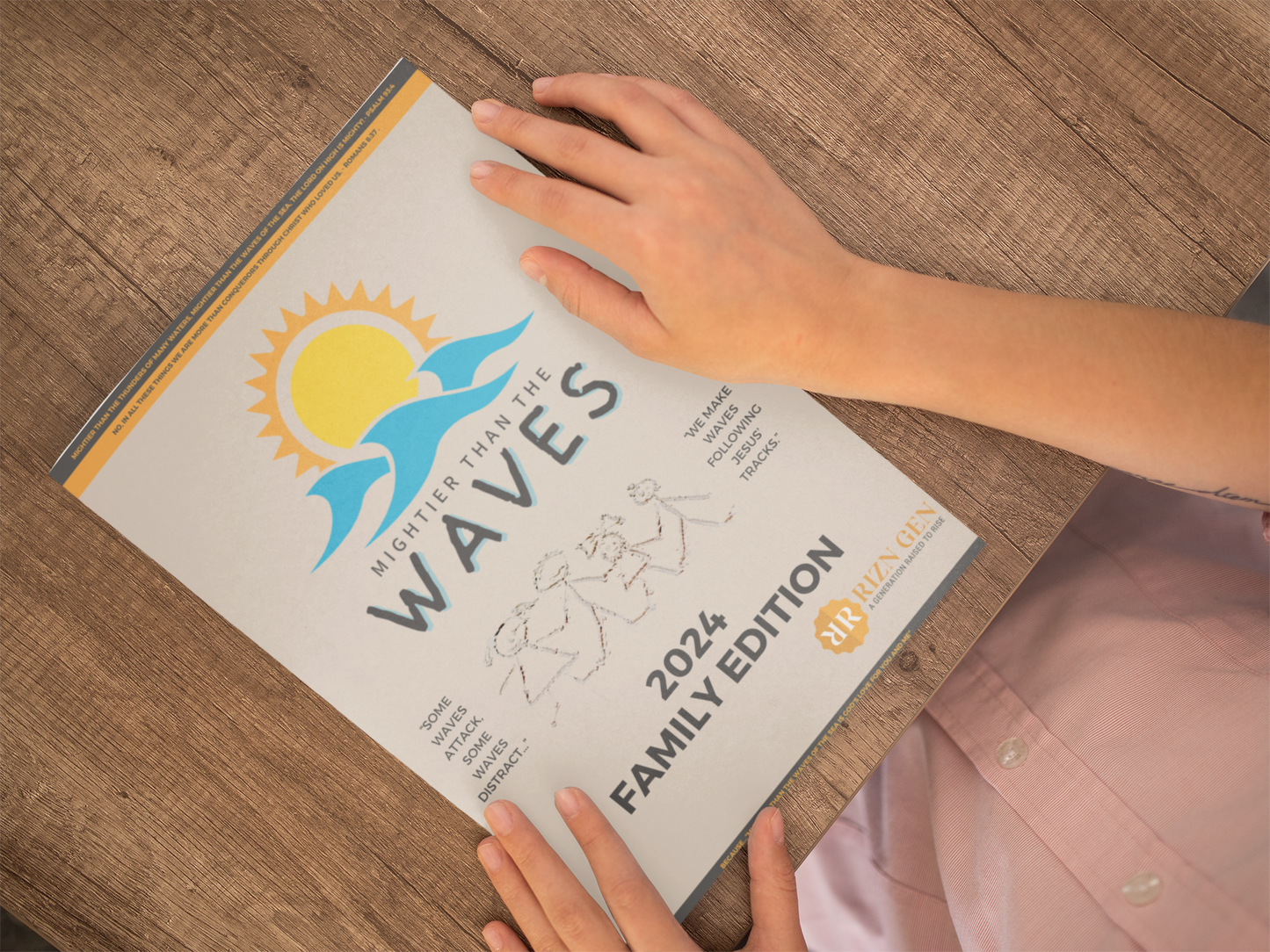 Mightier Than The Waves Family Devotional Booklet - 2024