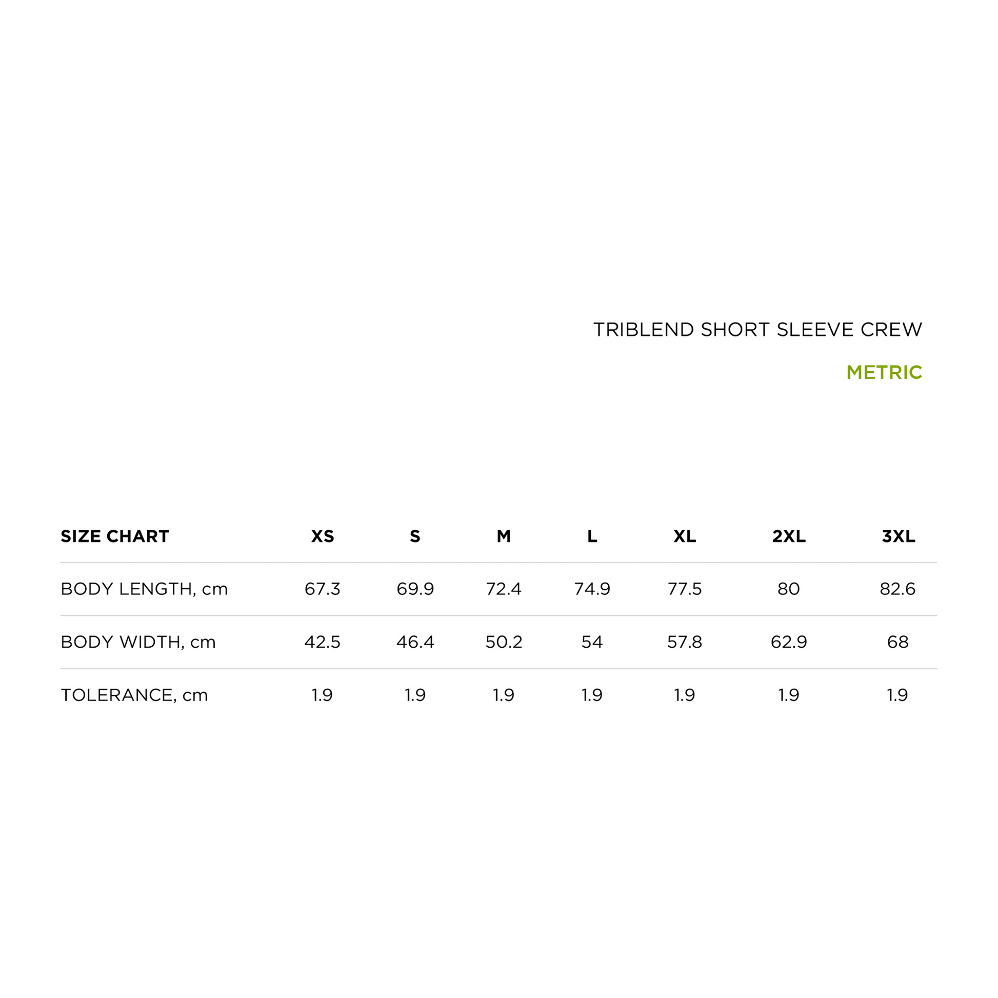 size_chart_metric